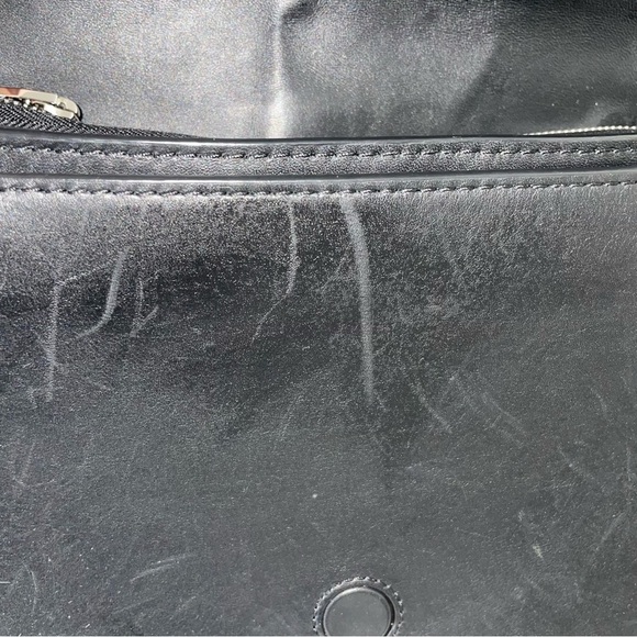 Alexander Wang Prisma Envelope Black Leather Shoulder Bag - Picture 15 of 16